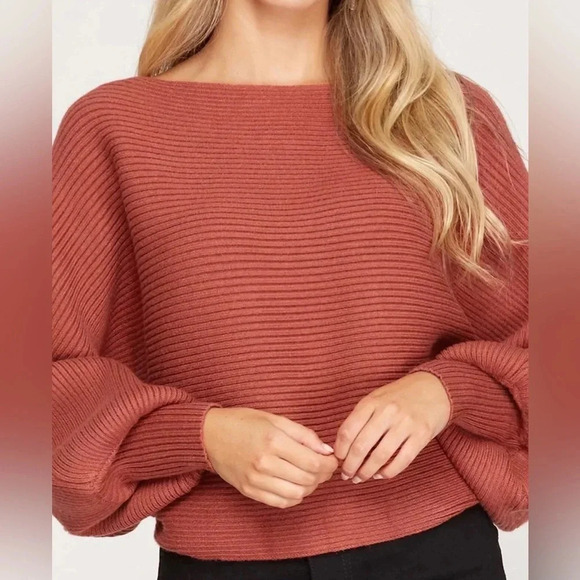 she and sky sweater Small - Picture 4 of 16